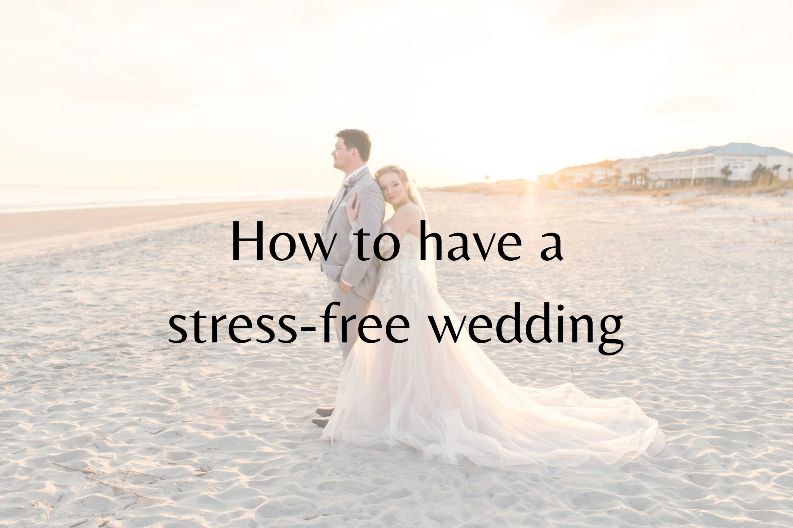 How to have a stress free wedding by Charlotte Wedding Photographer, Stephanie Bailey